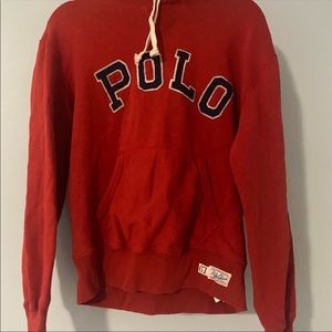 Mens bundle Polo Hoodies Red and Gray great condition